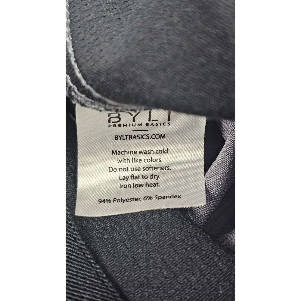 Bylt Shorts Mens Large Kinetic Gray Stretch Waist Water Resistant Active Outdoor